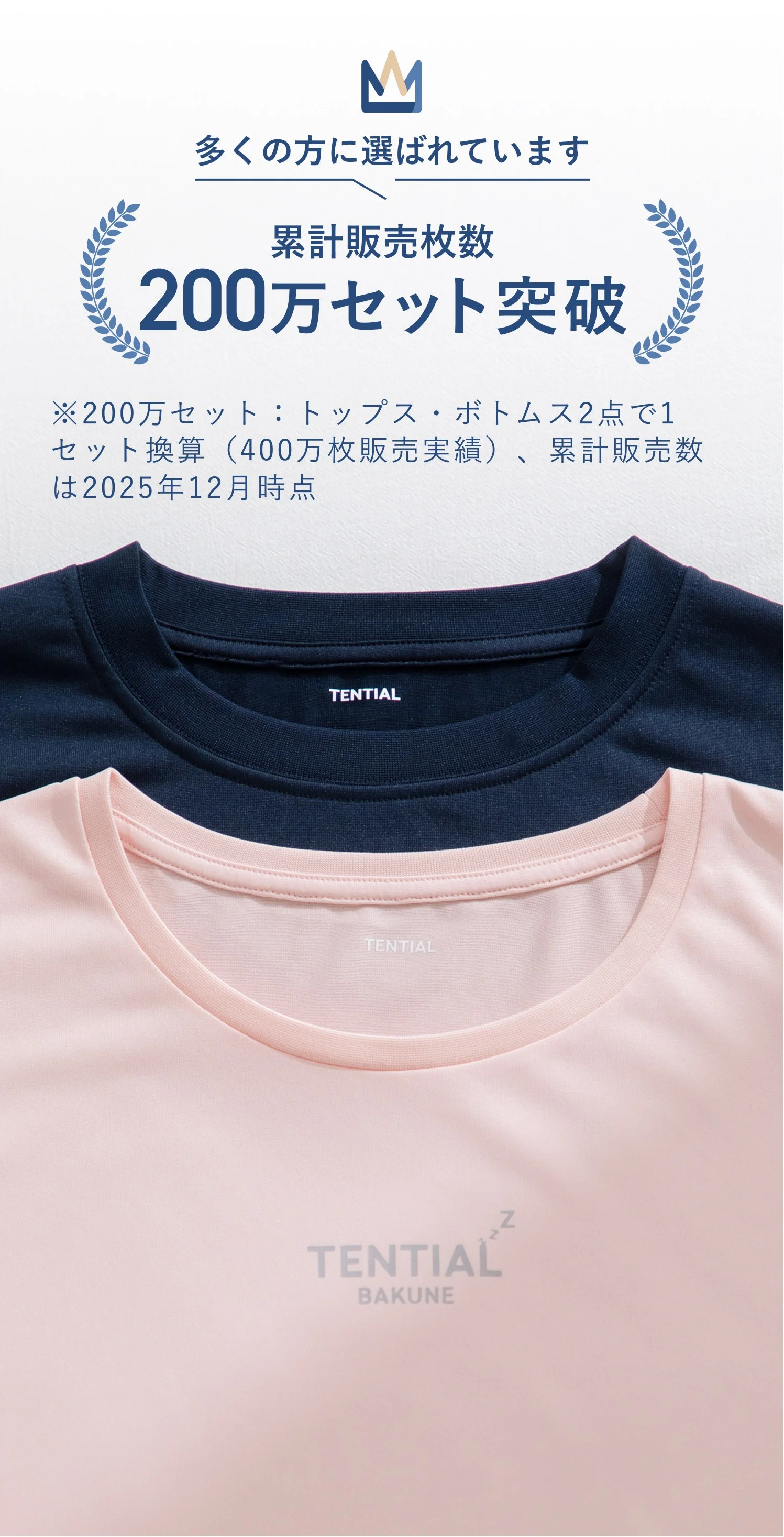 BAKUNEシリーズ累計販売実績