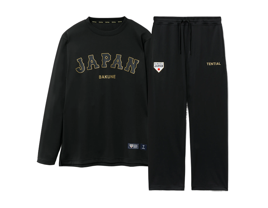 寝て、勝て。BAKUNE | 侍ジャパン×TENTIAL 限定コレクション
